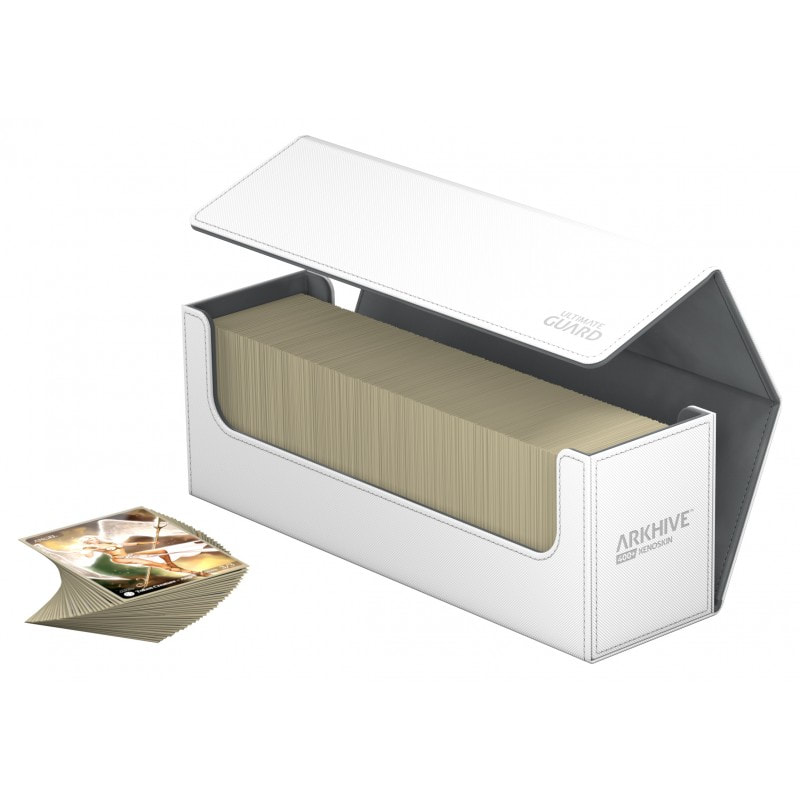 Ultimate Guard ArkHive™ 400 White Trading Card Storage Box 